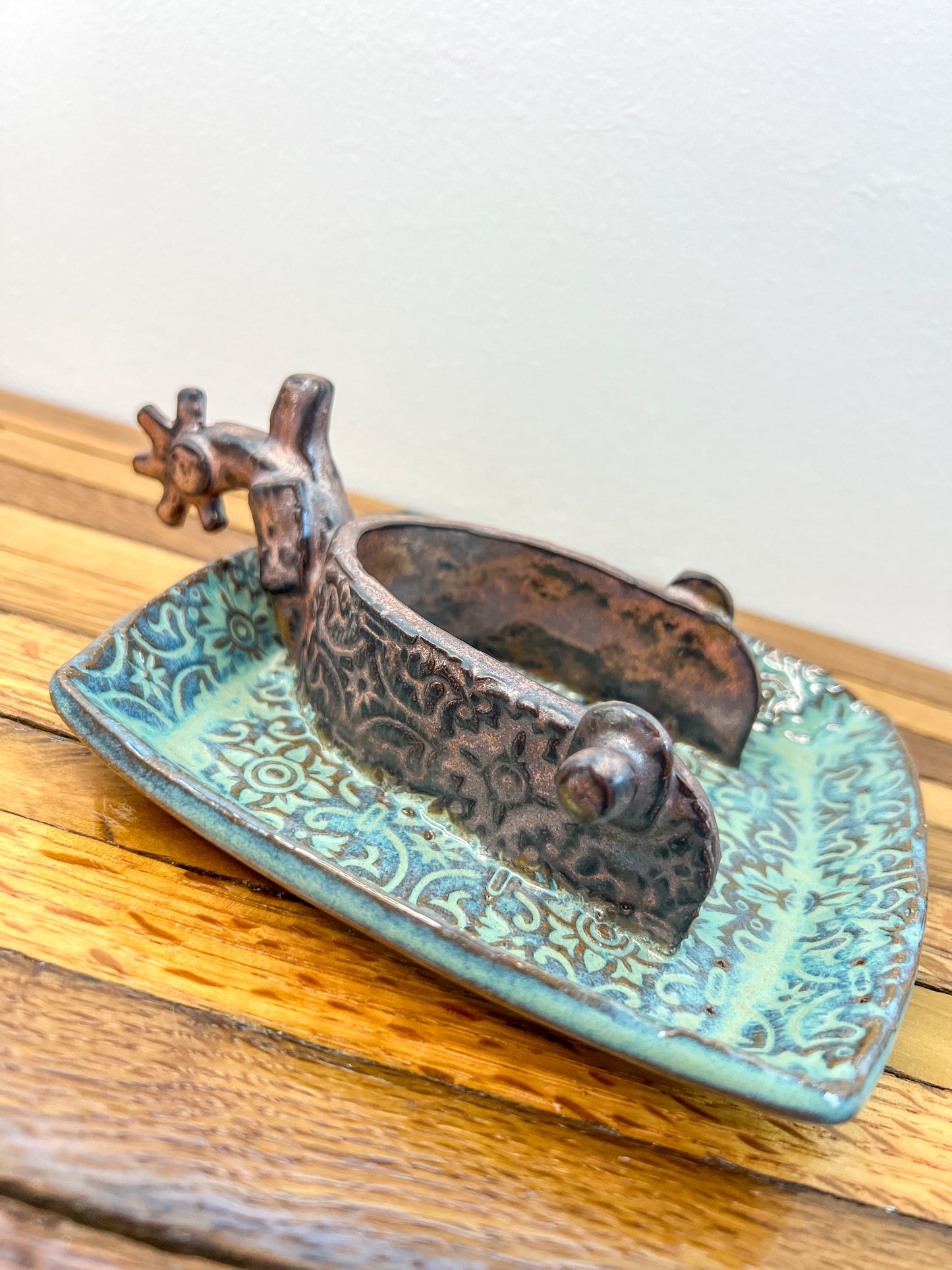 Western Spur Ring Jewelry Dish