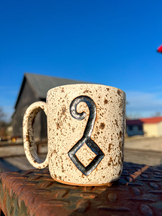 Custom Cattle Brand Mug