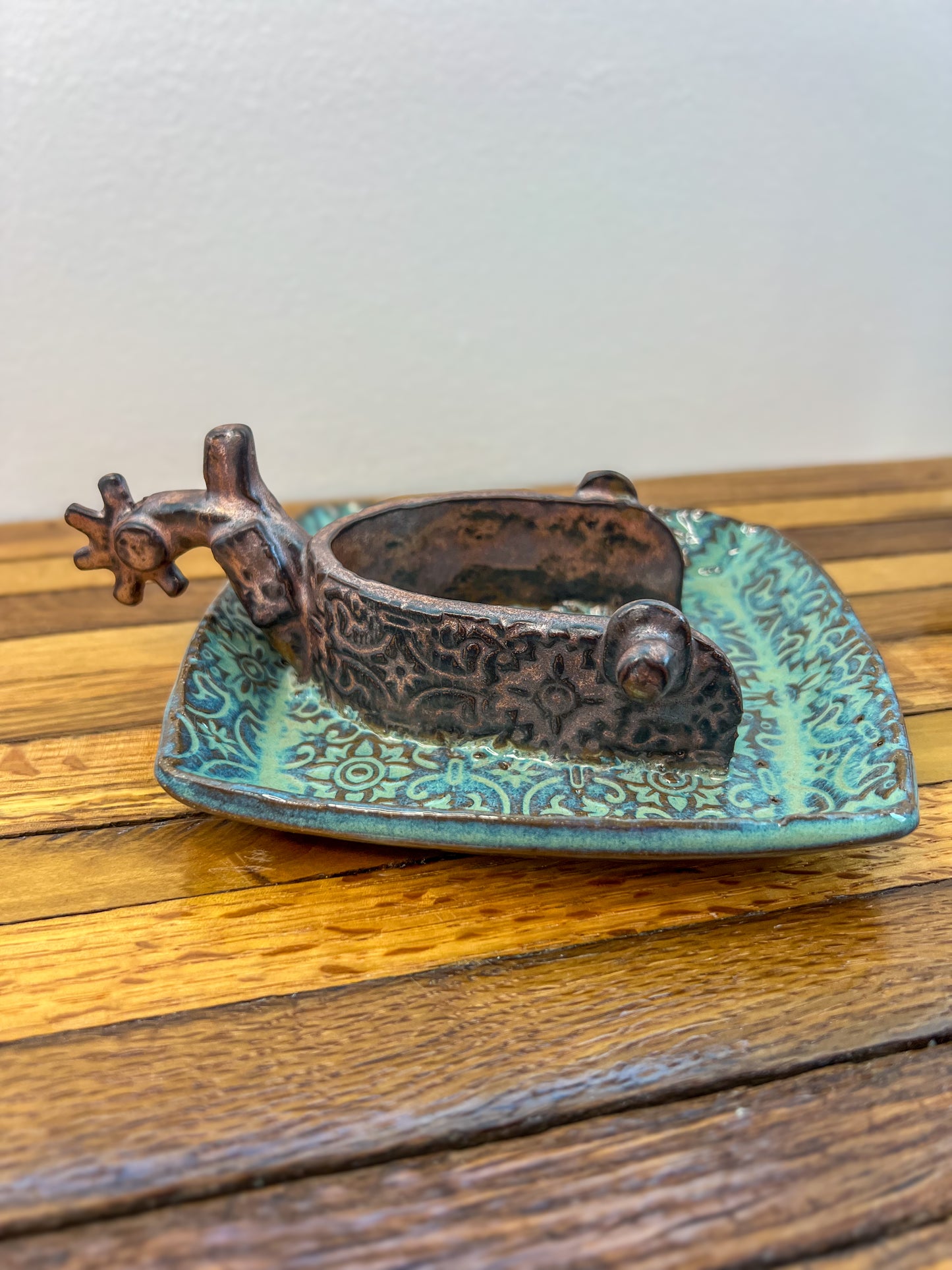 Western Spur Ring Jewelry Dish