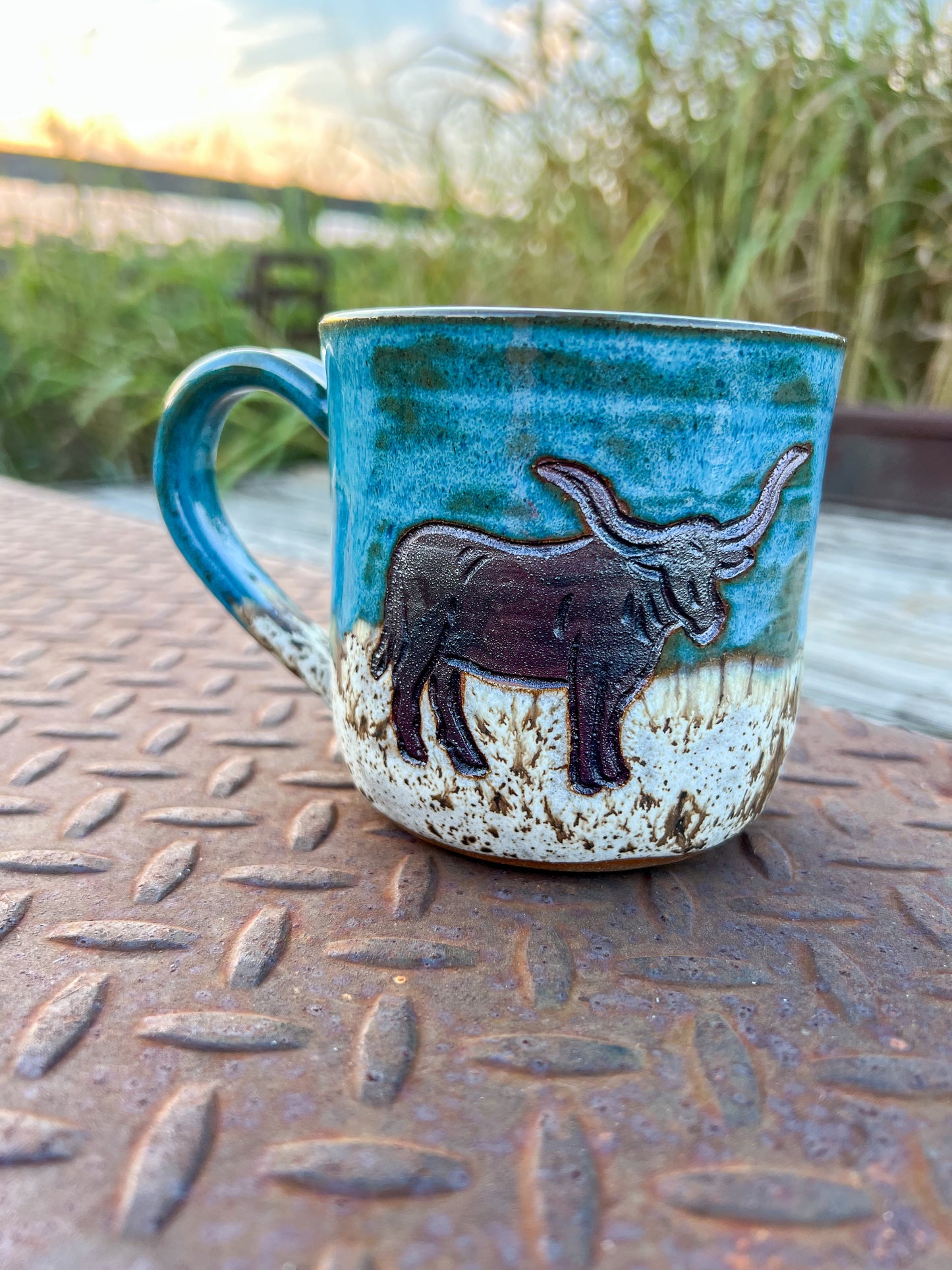 Longhorn Mug 16 oz