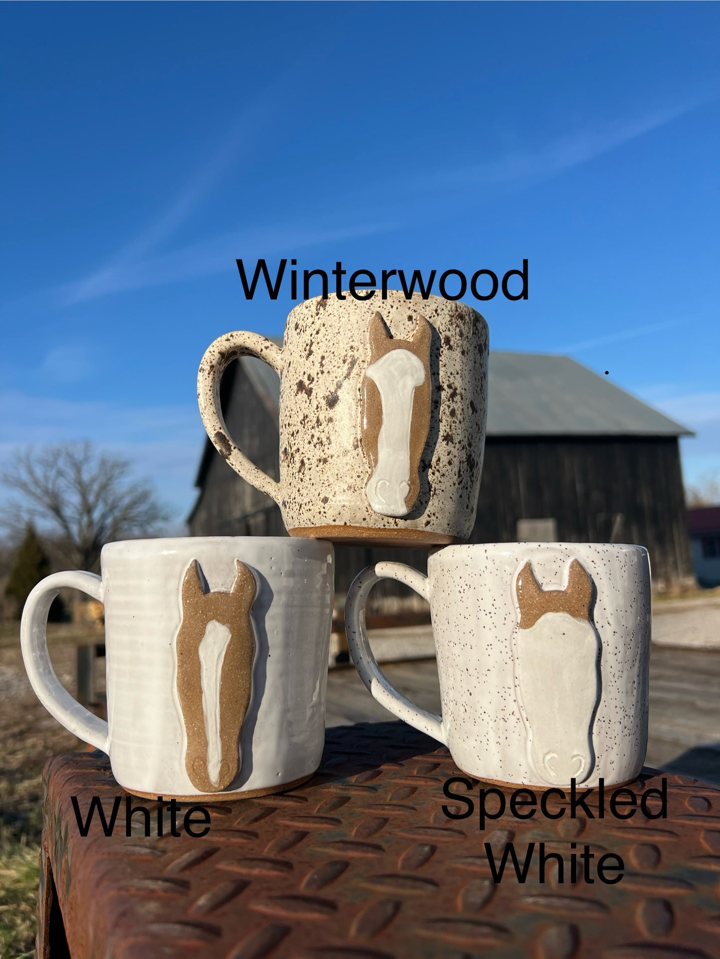 Custom Horse head Mug for Andi