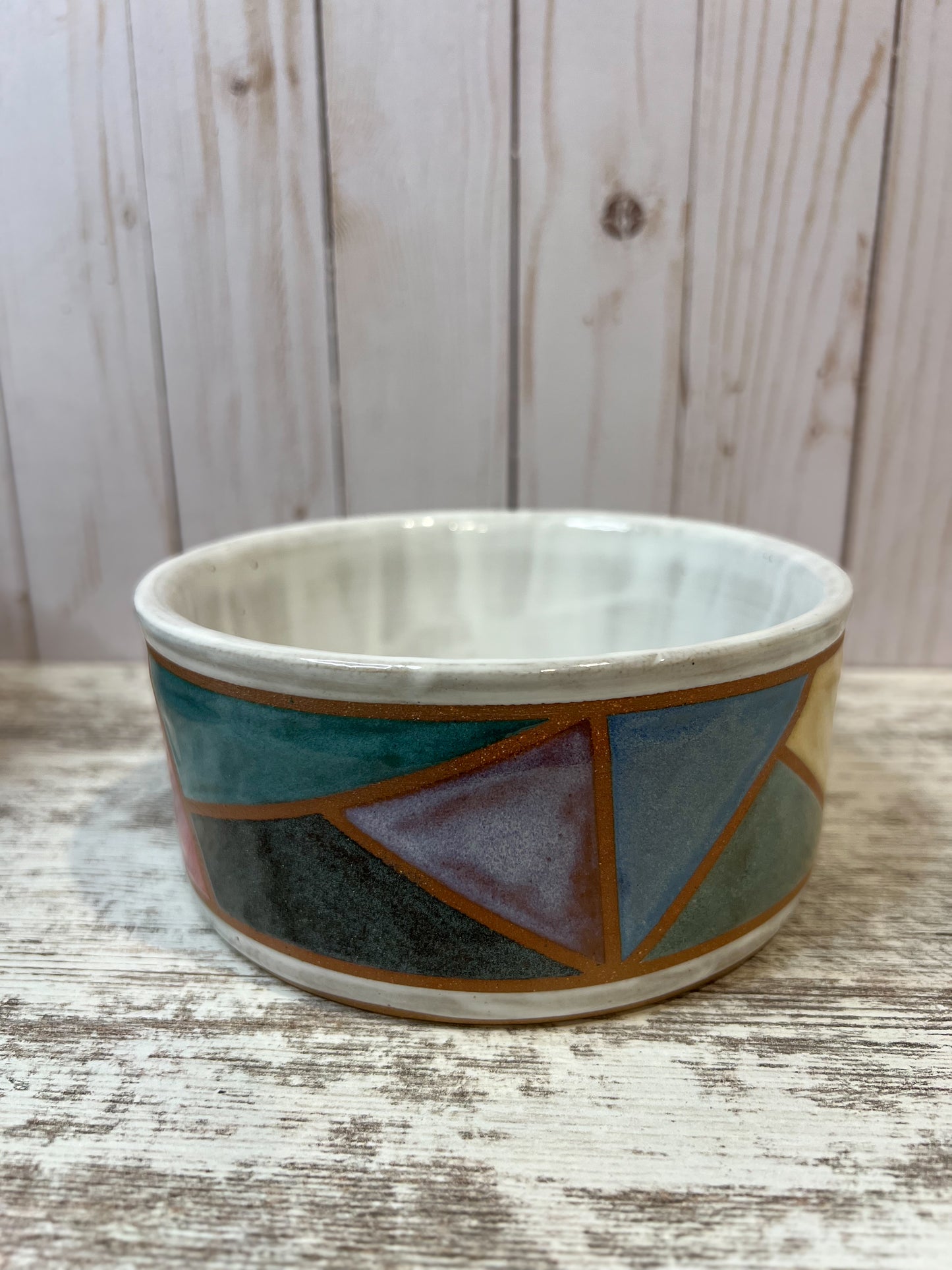 Dog Food and Water Bowl Set- Colorblock