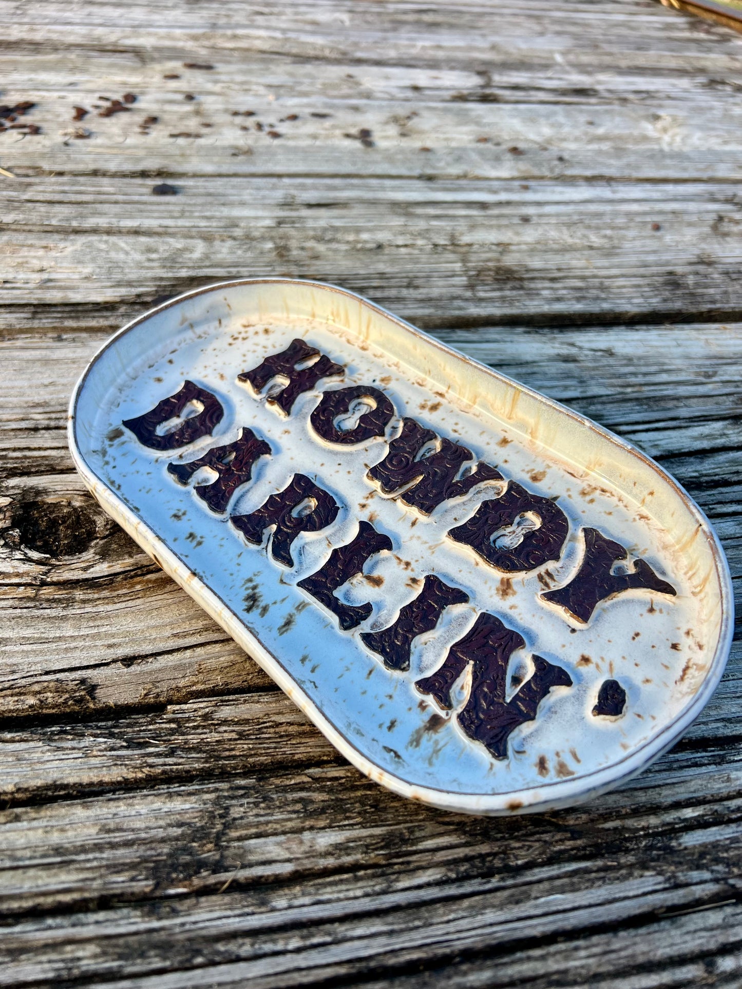 Howdy Darlin' Decroative Plate