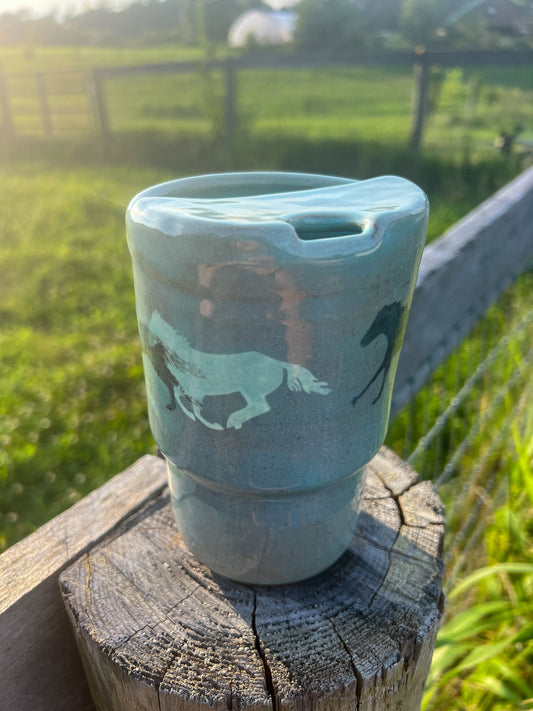 Horse Travel Mug