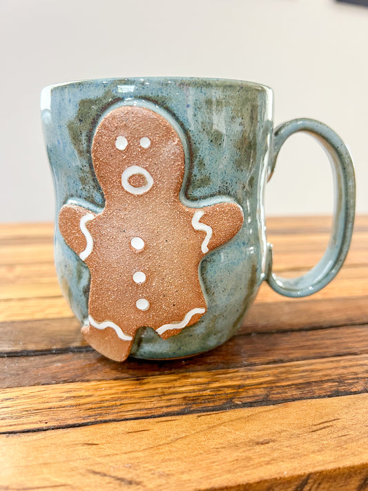Gingerbread Man Mug 14oz