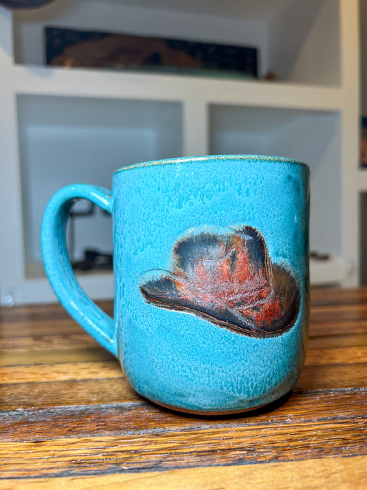 Cowboy Hat Mug 14 oz