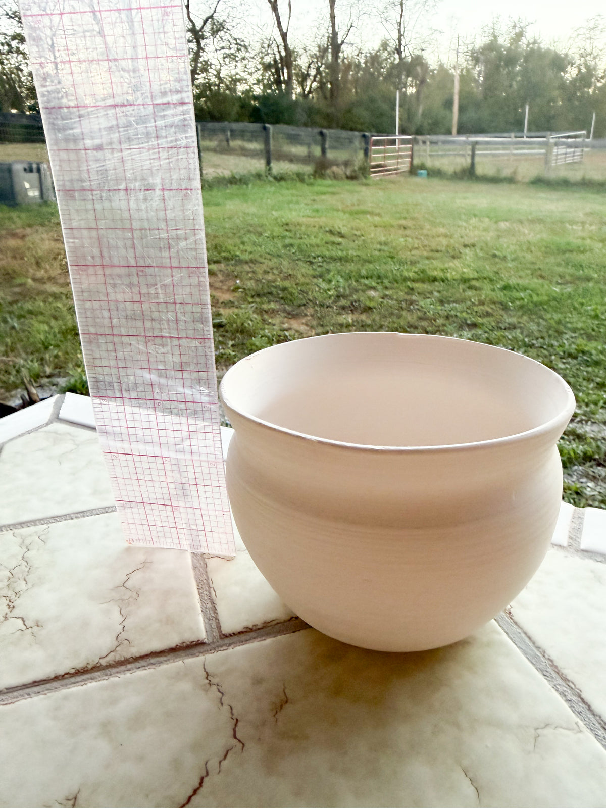 Custom Horse hair Raku Vase 3.5”