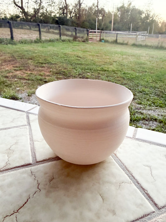 Custom Horse hair Raku Vase 3.5”