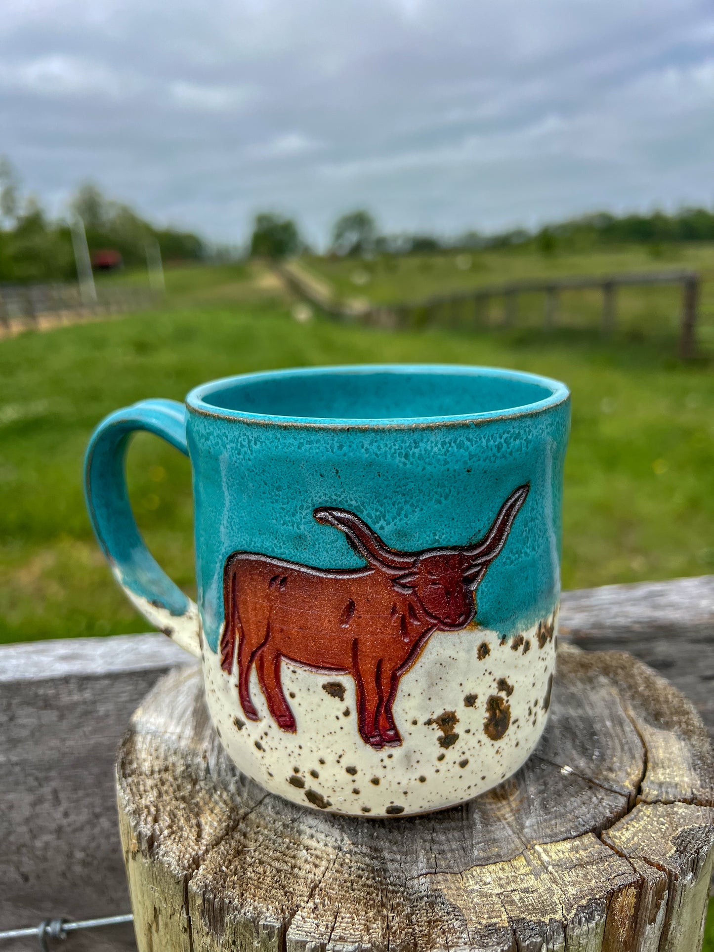 Longhorn Mug 16 oz