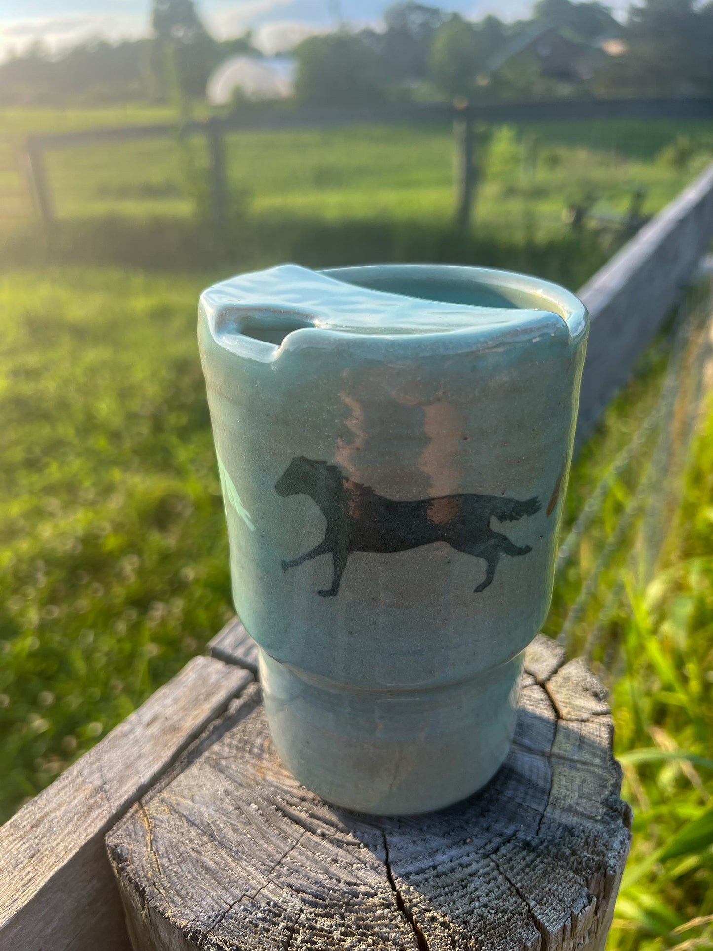 Horse Travel Mug