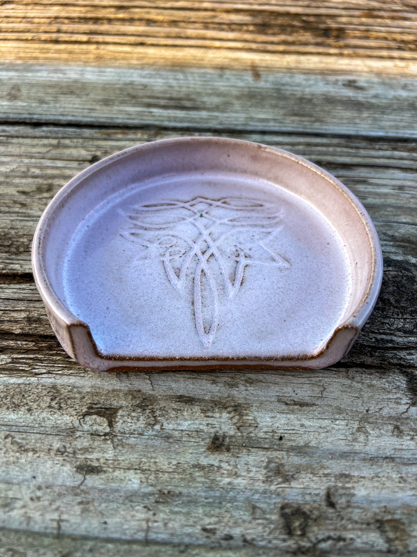 Boot Stitch Spoon Rest Light Purple