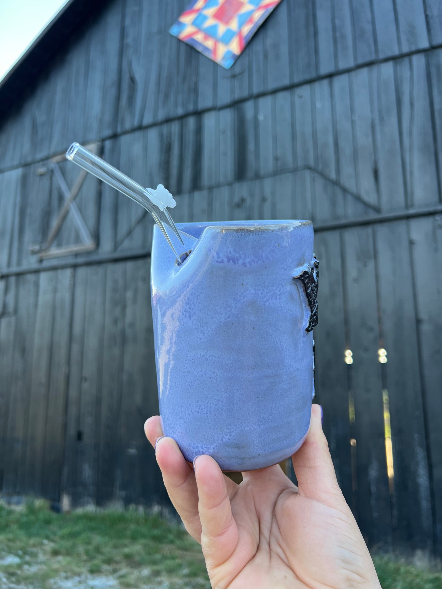 YeeHaw Ceramic Tumbler Straw Sipper