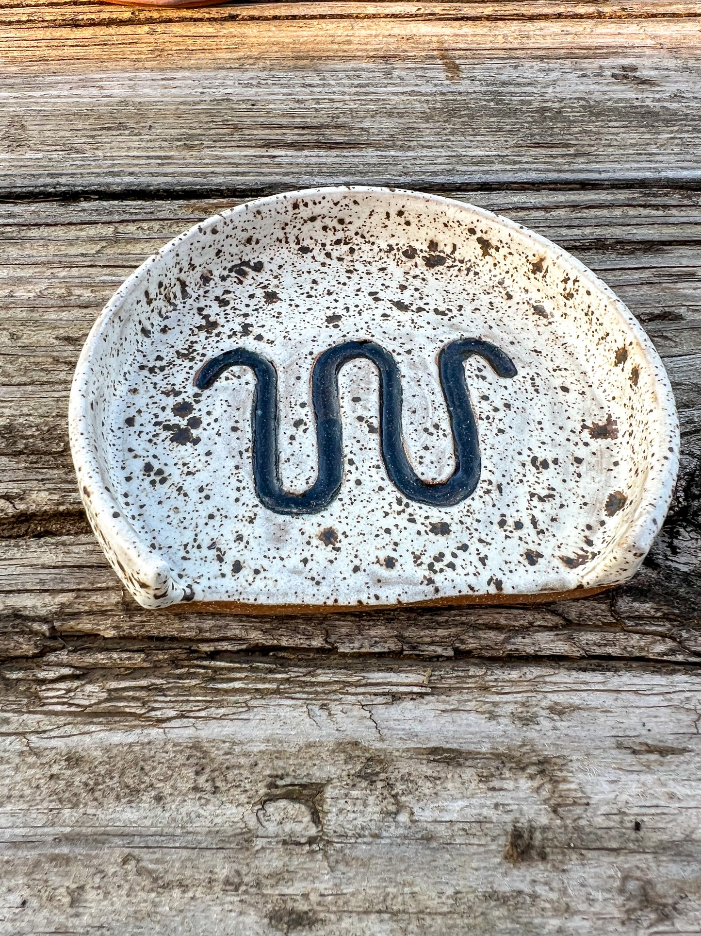 Running W Cattle Brand Spoon Rest