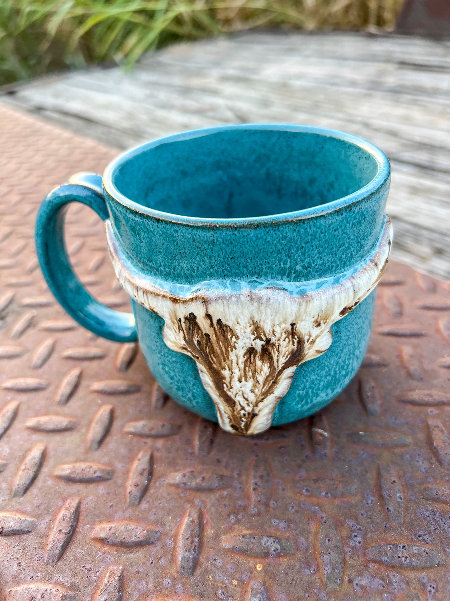 Longhorn Mug 16 oz