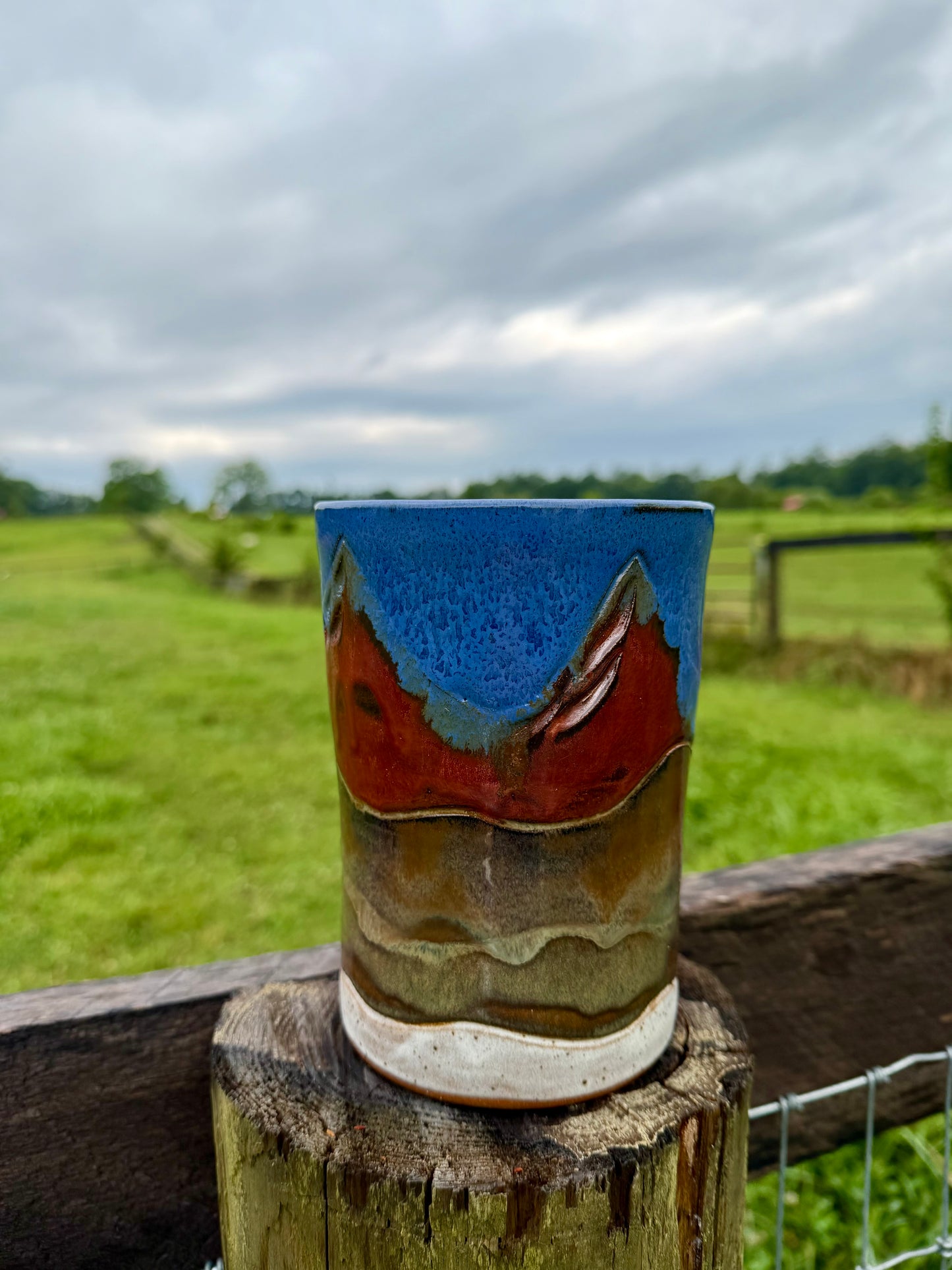 Running Horse Utensil Holder