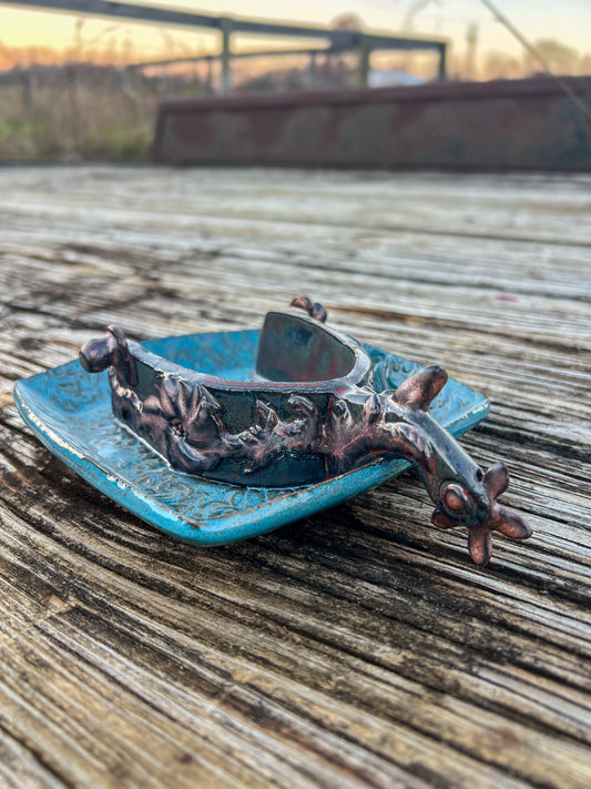 Western Spur Ring Jewelry Dish