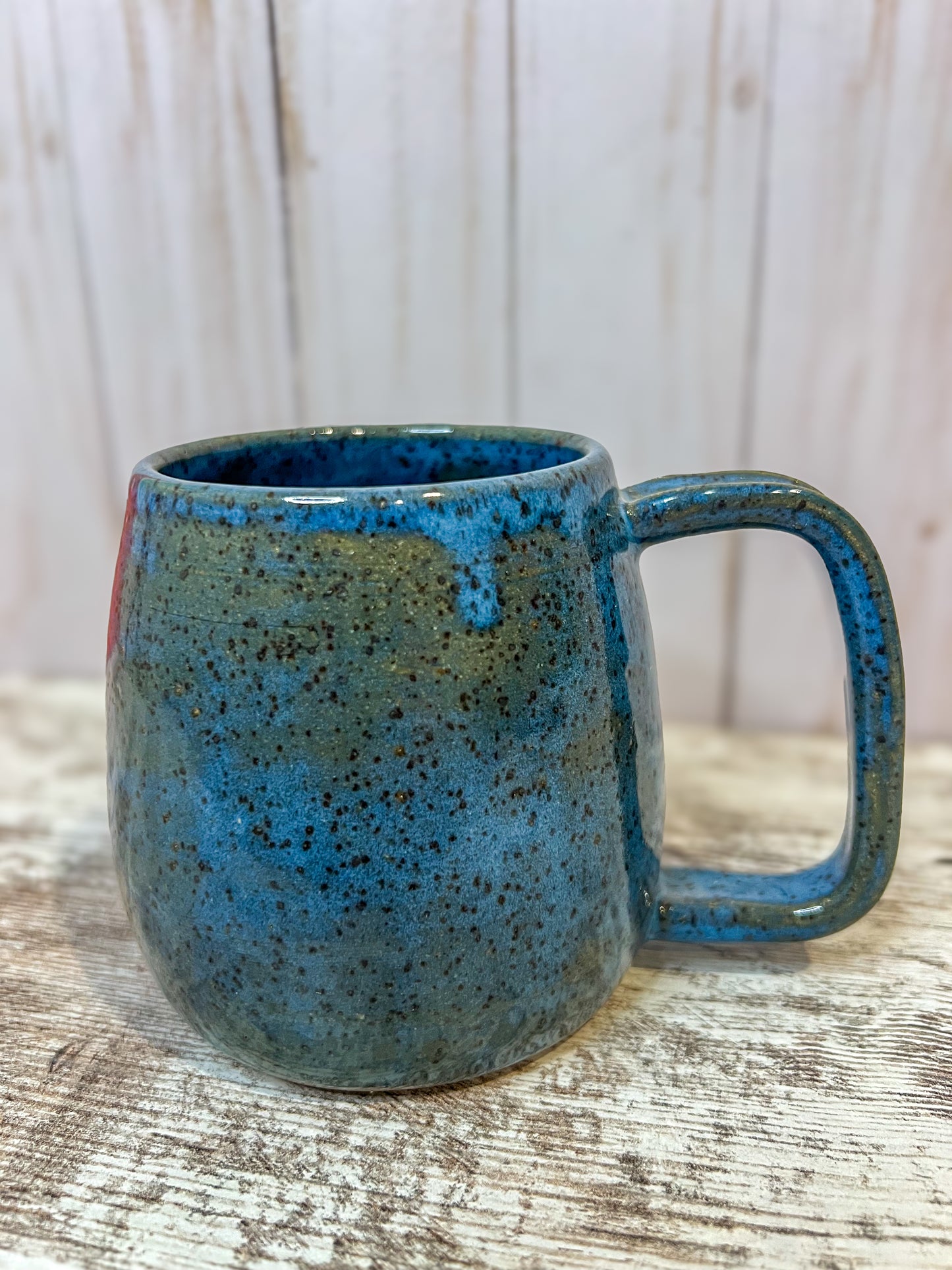 Blue mug