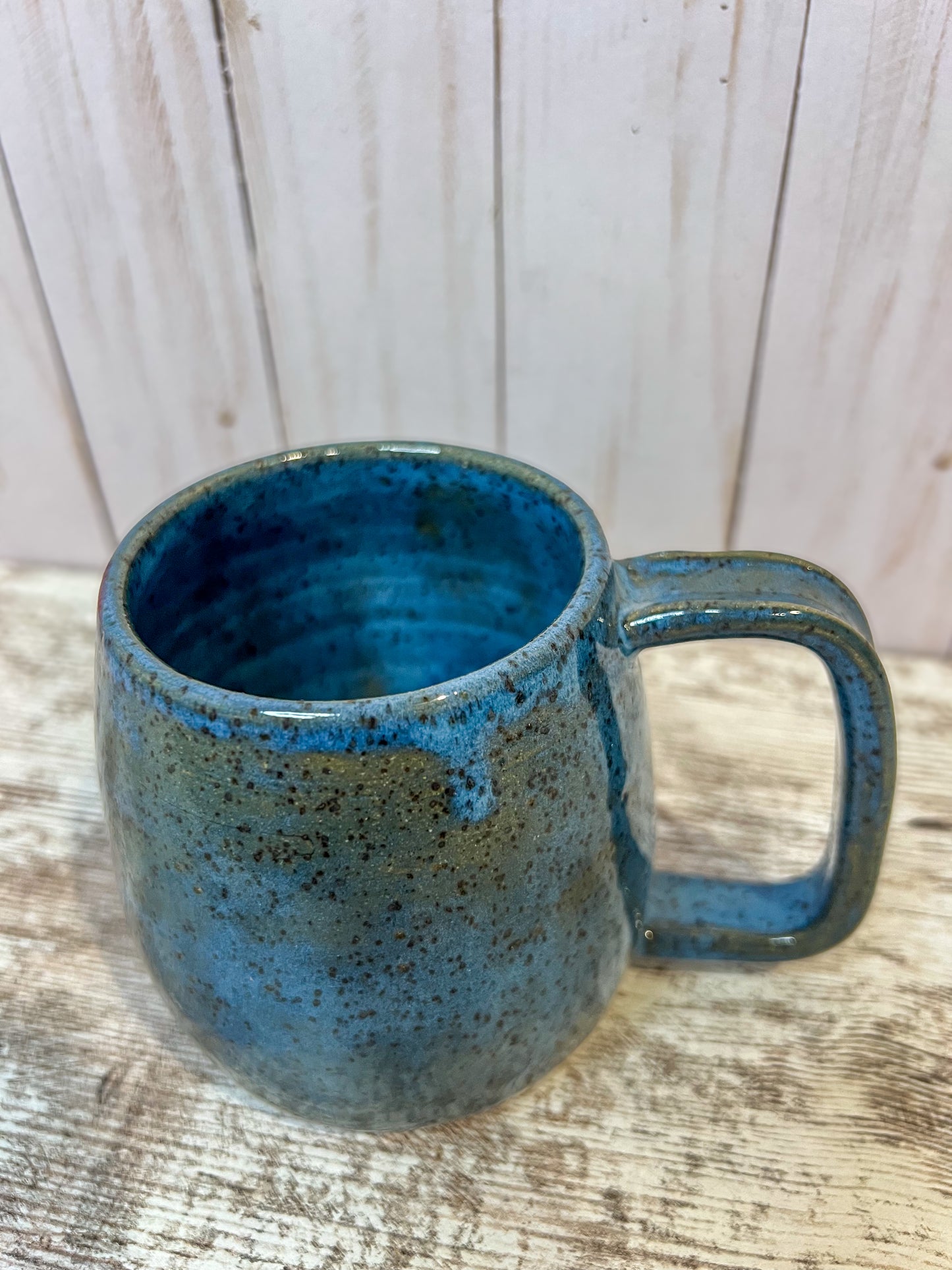 Blue mug