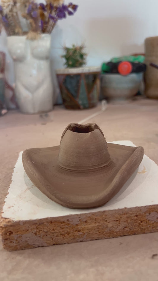 Cowboy hat business card holder Preorder